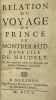 Relation du voyage du prince Montberaud dans l’île de Naudely…. (LESCONVEL).