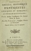 Nouveau recueil historique d'antiquités grecques et romaines, en forme de dictionnaire.... FURGAULT. Nicolas.