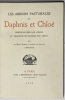 Les amours pastorales de Daphnis et Chloé. . LONGUS.  