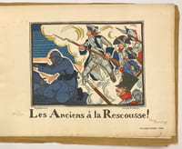 Quatre images allégoriques de Guy Arnoux....