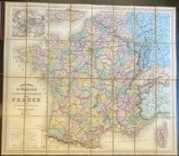 Carte spéciale des Chemins de fer, des Routes et des Voies navigables de la France...
