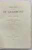 Mémoires du Comte de Grammont.. HAMILTON. Antoine. 