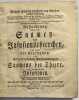 Abhandlung &uuml;ber die Saamen-und Infusuinsthierchen…  . GLEICHEN-RUSSWURM. Wilhelm Friedrich von.  