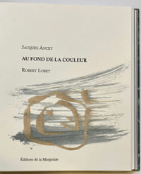 Au fond de la couleur.