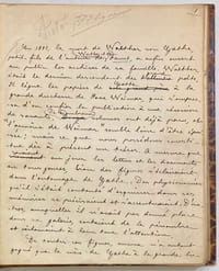 Bourgeois d'autrefois - La famille Goethe.