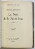 La nuit de la Saint-Jean.. DUHAMEL. Georges.