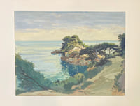 Presqu’île dans le sud dans la France.