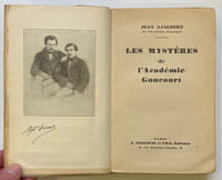 Les mystères de l’Académie Goncourt.