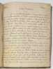 Choses et autres. (Notes et Poésies). 1886. Ebauches.. GHEUSI. Pierre-Barthélémy.