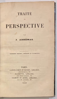 Traité de perspective.