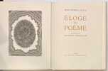 Eloge du poème.. LEUCK. René-Georges.