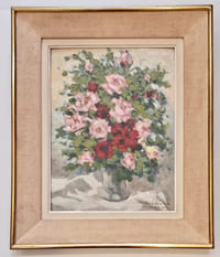 Nature morte aux fleurs.