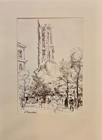 Tour Saint-Jacques à Paris.