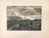 Paysage d’Auvergne.