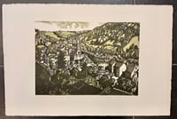 Village vu d'en haut.