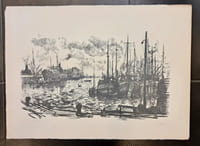 Bateaux à quai.