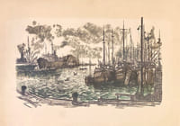 Bateaux à quai.