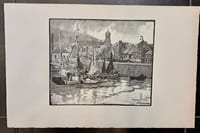 Bateaux au port.