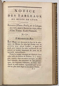 Notice des antiquités et des tableaux du musée de Lyon.