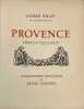 Provence. . BILLY. André. 