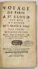 Voyage de Paris à St Cloud par mer, et retour de S. Cloud à Paris par terre.. (NEEL. Louis-Balthazar. LOTTIN l’ainé.)