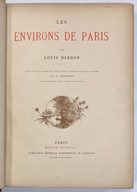 Les environs de Paris.