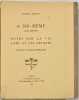 A soi-même, journal (1867-1915). Notes sur la vie, l’art et les artistes.. REDON. Odilon.