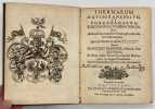 Thermarum Aquisgranensium, et Porcetanarum elucidatio, & thaumaturgia....  BLONDEL. Fran&ccedil;ois .