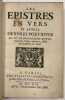  Les Epistres en vers et autres oeuvres po&eacute;tiques..  BOIS-ROBERT-METEL. Fran&ccedil;ois de.