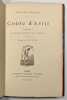 Contes d'avril, com&eacute;die en quatre actes et six tableaux. .  DORCHAIN. Auguste. 