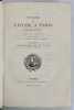Voyage de Lister &agrave; Paris en 1698…. LISTER. Martin.
