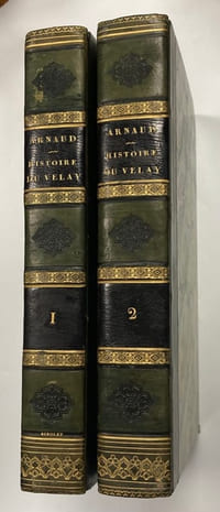 Histoire du Velay jusqu’à la fin du règne de Louis XV.