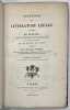 Questions de litt&eacute;rature l&eacute;gale. Du plagiat, de la supposition d’auteurs, des supercheries qui ont rapport aux livres.. NODIER. Charles.