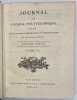 Journal de l’&eacute;cole polytechnique publi&eacute; par le conseil d’instruction et administration de cet &eacute;tablissement.. 