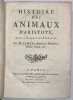 Histoire des Animaux D'Aristote. . ARISTOTE. 