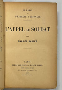 L’appel au soldat.