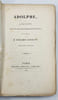 Adolphe, anecdote trouv&eacute;e dans les papiers d’un inconnu.. CONSTANT. Benjamin.