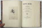 Prosper M&eacute;rim&eacute;e - Sa bibliographie.. TOURNEUX. Maurice. 