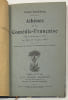 Ath&egrave;nes et la Com&eacute;die-Fran&ccedil;aise.. TRUFFIER. Jules. 