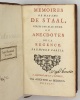 Mémoires… écrits par elle-même ou anecdotes de la Régence.. STAAL. Marguerite, baronne de. 