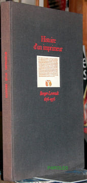 Histoire d'un imprimeur - Berger-Levrault 1676-1976.. KLEIN (Jean-Pierre), ROLLING (Bernard)