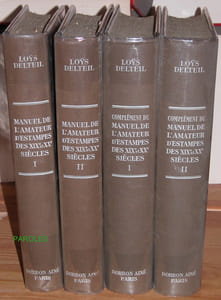 Manuel de l'amateur d'estampes des XIXe et XXe siècles (1801-1824) + 700 reproductions d'estampes des XIXe et XXe siècles pour servir de complément au Manuel de l'amateur d'estampes de Loys Delteil.