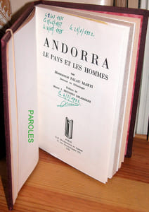 Andorra - Le pays et les hommes.