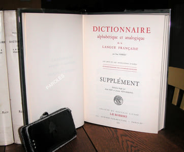Dictionnaire alphabétique et analogique de la langue française - Les mots et les associations d'idées.