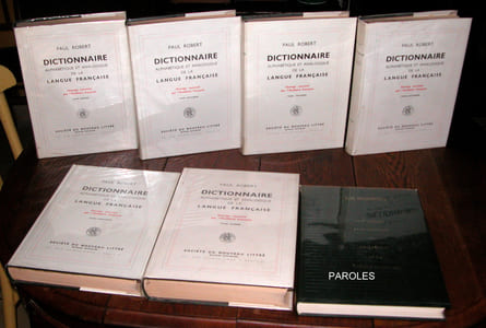 Dictionnaire alphabétique et analogique de la langue française - Les mots et les associations d'idées.