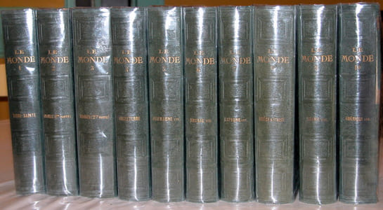 Le Monde - Histoire de tous les peuples depuis les temps les plus reculés jusqu'à nos jours [complet en 10 volumes].