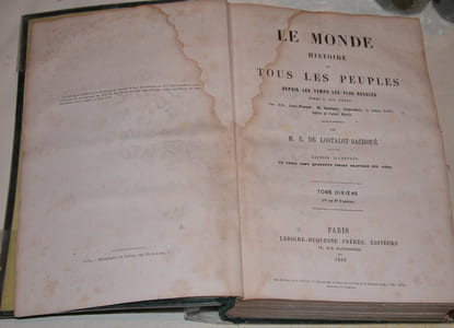 Le Monde - Histoire de tous les peuples depuis les temps les plus reculés jusqu'à nos jours [complet en 10 volumes].