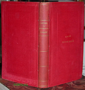 Lettres du maréchal Bosquet 1830-1858.. BOSQUET (Pierre-Joseph-François) / FAY (Charles-Alexandre)