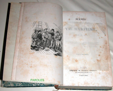 Scènes de la vie maritime.