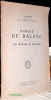 Honoré de Balzac. Les romans de jeunesse.. BARRIERE (Pierre)